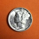 ESTATE FIND 1945 - MERCURY DIME!  #K34763