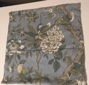 Pottery Barn Floral Bird Theme Pillow Cover 89 Ebay