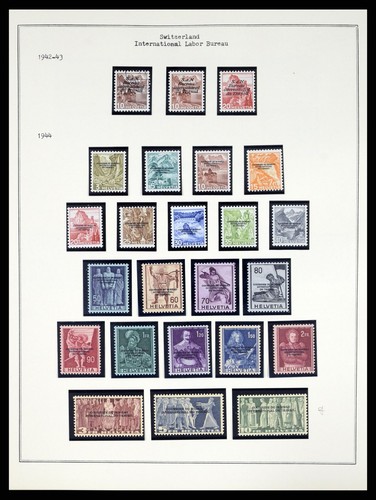 Lot 37814 MNH/MH/used stamp collection service stamps Switzerland 1922-1989. - Picture 6 of 10
