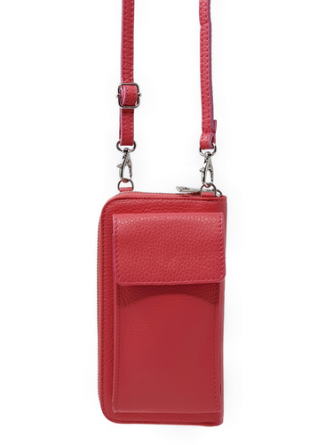 2IN1 GELDBÖRSE & SMARTPHONE HANDY TASCHE HÜLLE ITALY Umhängetasche Echt Leder - Bild 287 von 612