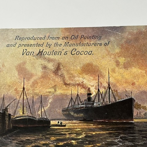Victorian Van Houten's Cocoa Advertising Trade Card - Picture 2 of 8