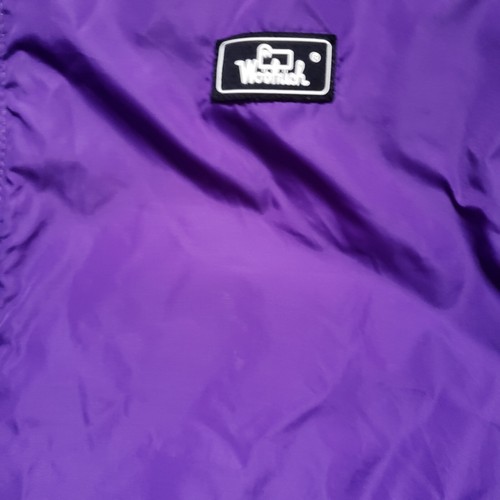 Woolrich Women's Reversible Down Filled Pink / Purple Vintage Coat sz XL - Picture 13 of 13