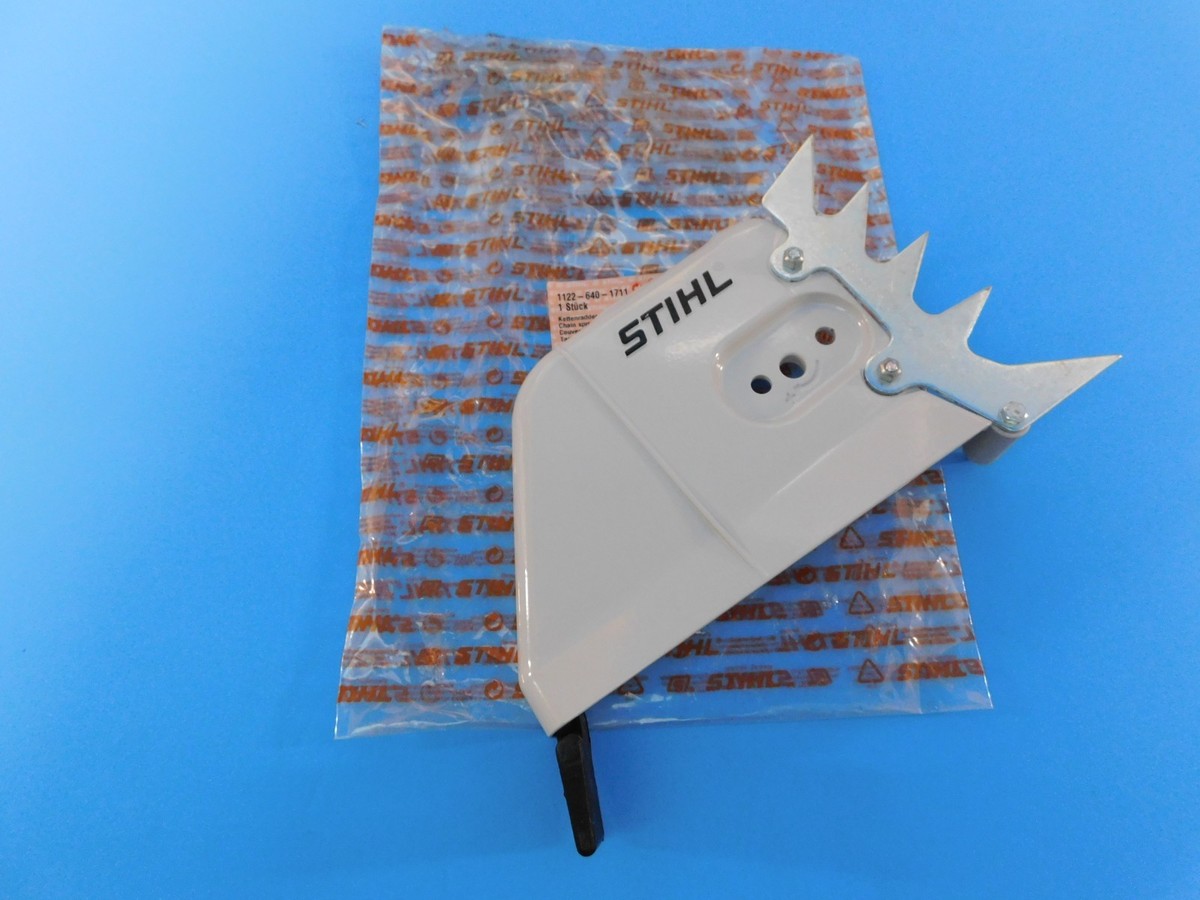 OEM LARGE SIDE COVER WITH DOG & CATCHER FOR STIHL 038 064
