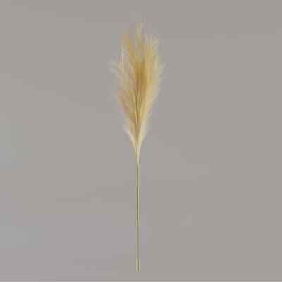 Pampasgras groß künstlich 3 Stiele flauschig Faux 115 cm Auswahl aus 20 Farben