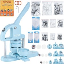 Beginner-Friendly Button Maker with 300 Parts  Panda Themes - Perfect for Gifts
