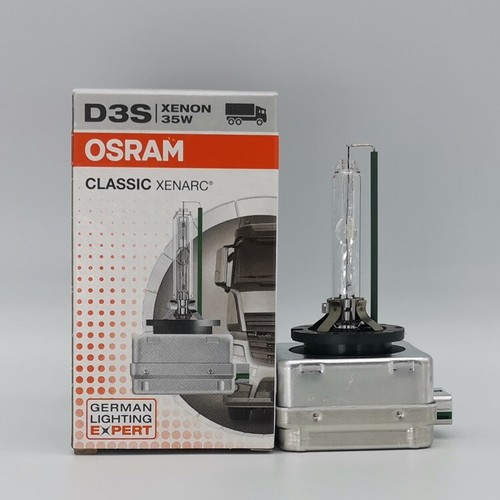New Genuine Osram OSRAM D3S 35W 66340CLC 4300K HID Automotive Xenon Bulb - Picture 3 of 6