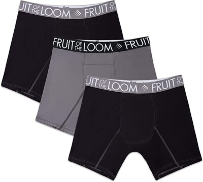 Fruit of the Loom Men's Performance Boxer Briefs Pack