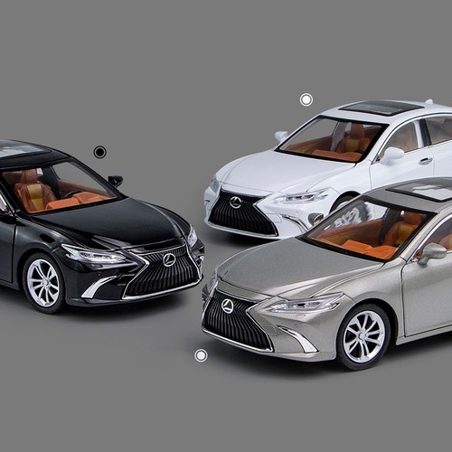 Modellino auto in lega 1:24 Lexus ES300 pressofuso leggero auto giocattolo collezione regali - Foto 11 di 17