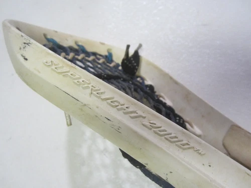 BRINE SUPERLIGHT 2000 OFFSET STRUNG MENS LACROSSE HEAD F10 LAX SHAFT STICK USED