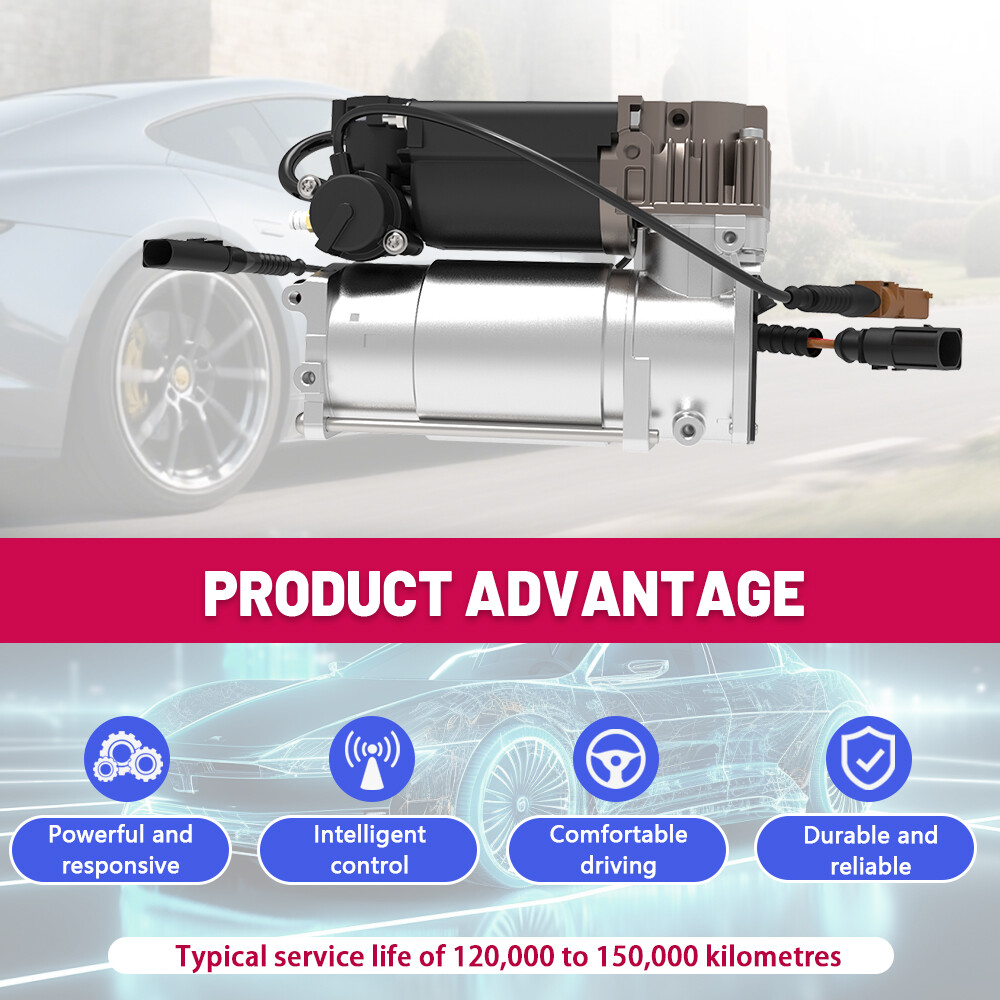 Air Suspension Compressor Pump For Bentley Continental GT GTC Flying Spur