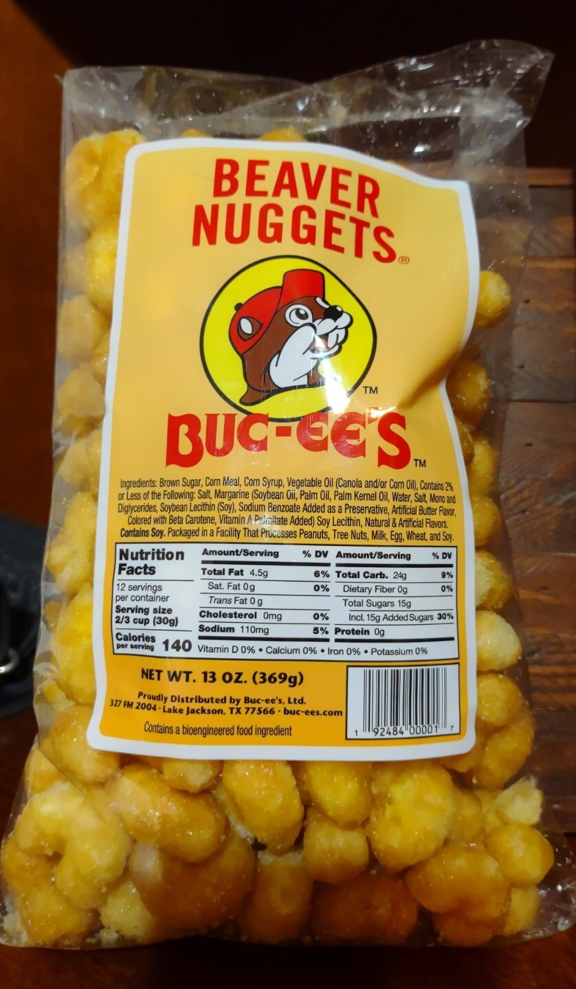 Bucee's Beaver Nuggets 13 oz NEW eBay