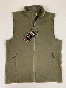 Polaire zippée pour homme en jaune foncé