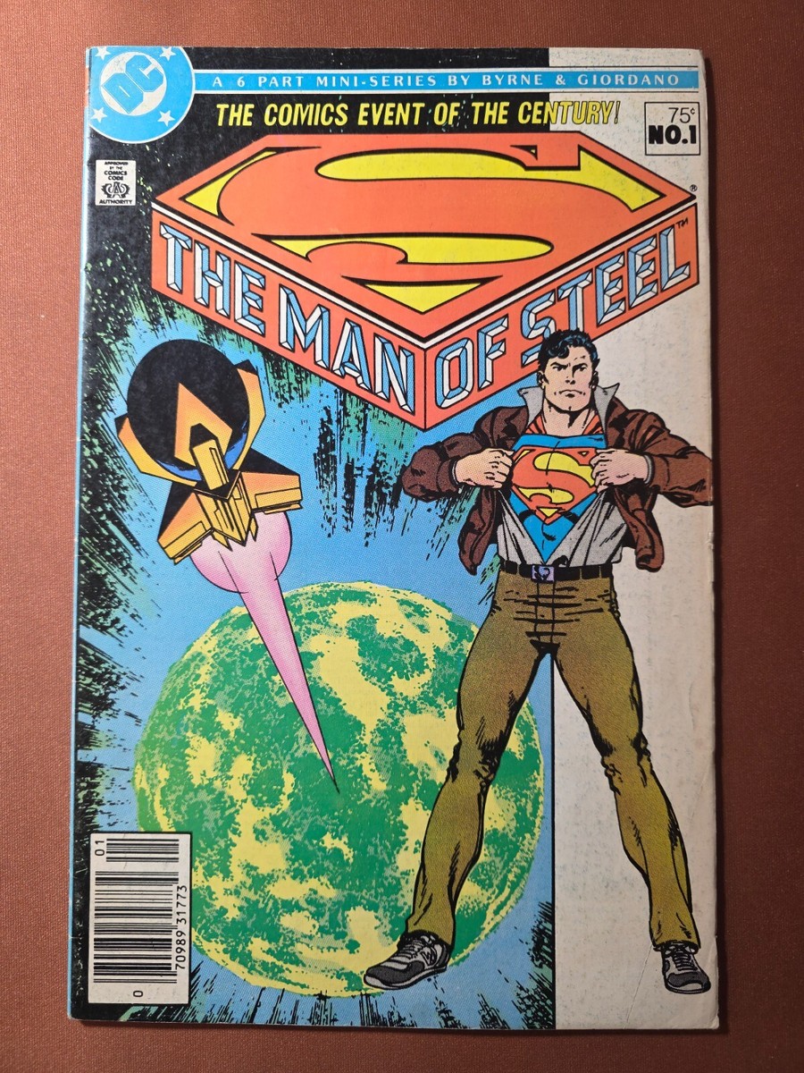 DC The Man of Steel #1 1986 Bronze | eBay