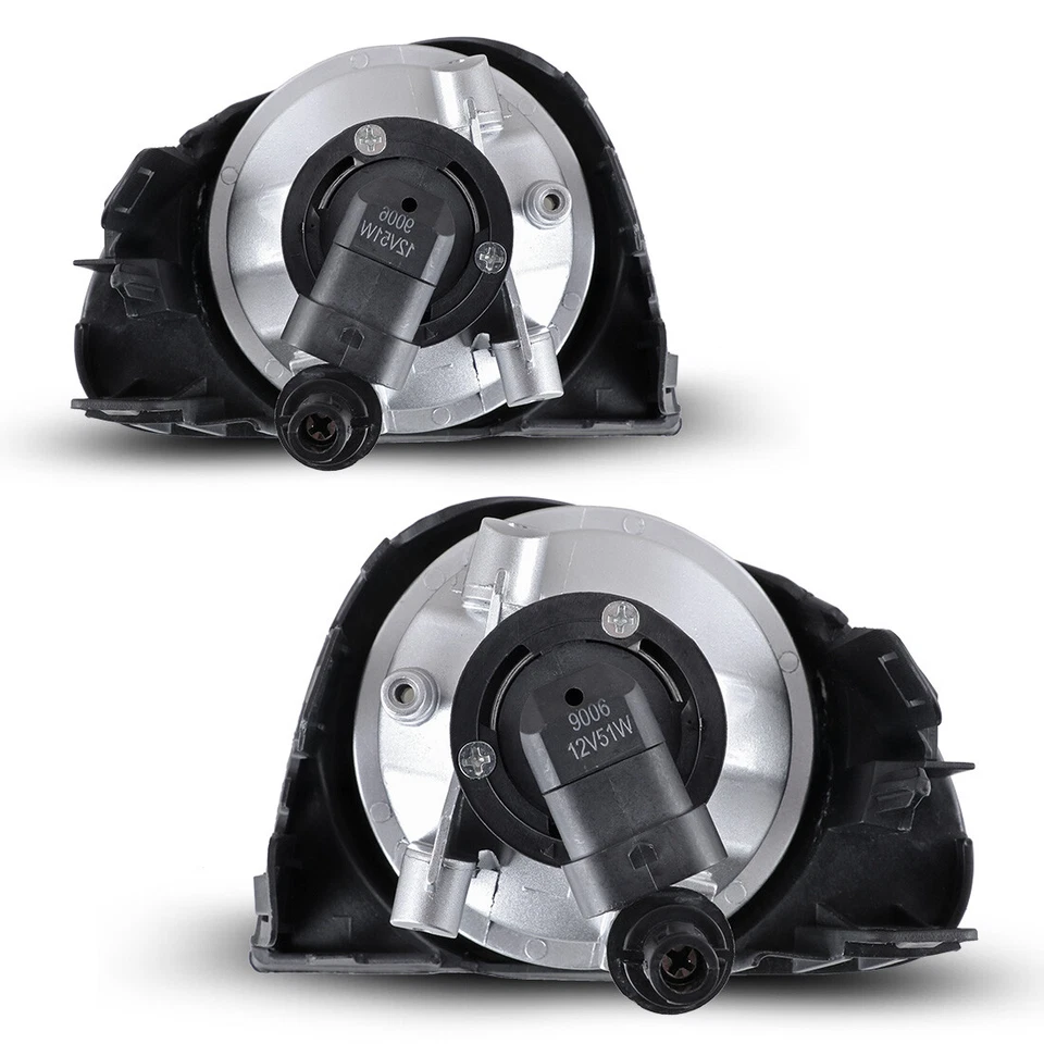 Par de luces antiniebla para Toyota Echo 2003-05 lentes transparentes lámpara de parachoques + cableado + kit de interruptor Foto 4 de 4