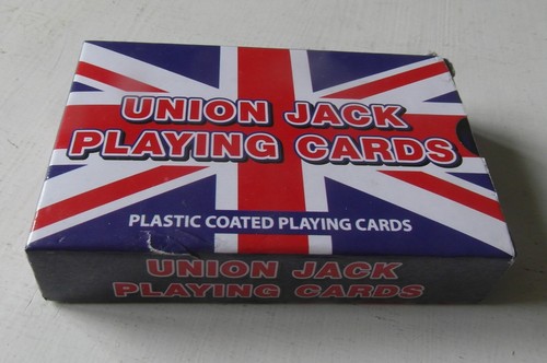 Union Jack Playing Cards -Plastic coated - 第 1/4 張圖片