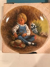 Reco "Little Boy Blue" Plate By John Mcclelland Limited Edition Mother Goose