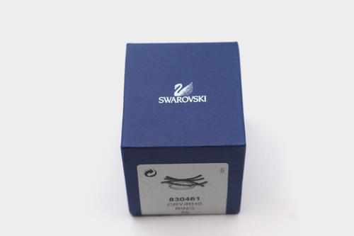 Swarovski Broken Infinity Ring 830461 Size 55 US 7 #HTF #RARE NIB - Picture 2 of 9