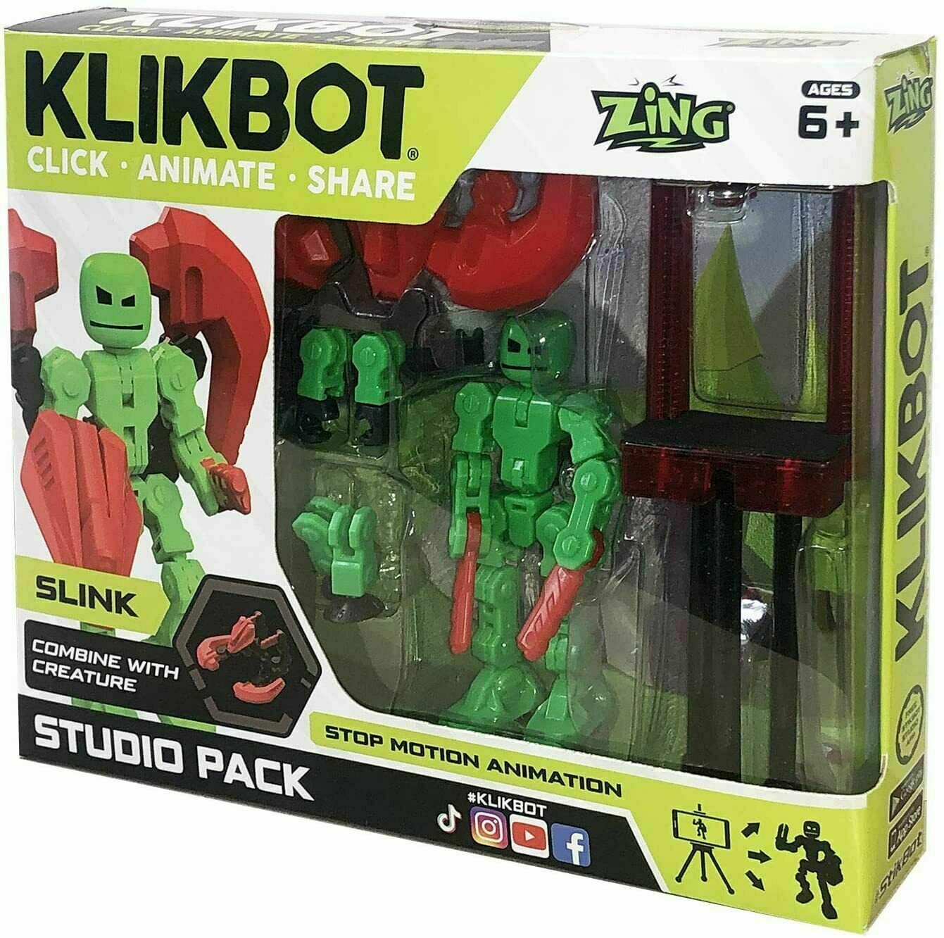 Stikbot KLIKBOT STUDIO PACK toy, one pack supplied