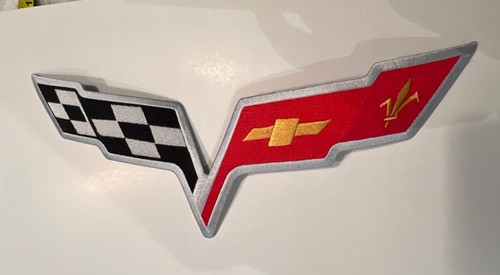Corvette C6 12" Applikation bestickt Patch