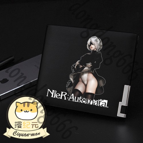 Bifold Wallet NieR:Automata Cosplay Purse Card Cash Unisex Anime Wallets Gift - 第 1/3 張圖片