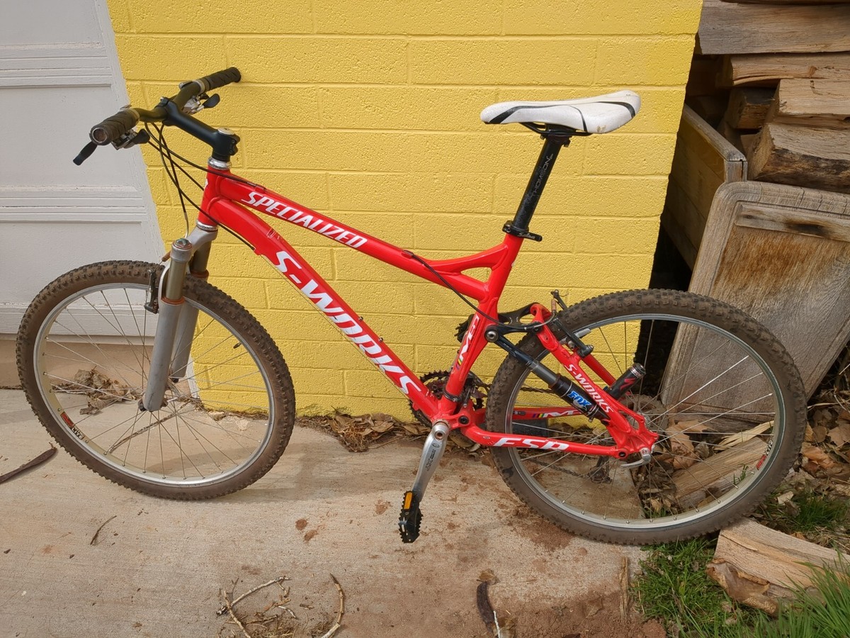 SPECIALIZED S-WORKS マウンテンバイク FSR M5フルサス SPECIALIZED S WORKS FSR M5 Vintage mountain Bike Excellent