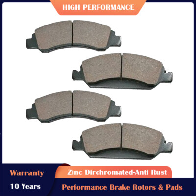 Front Ceramic Brake Pads Kits for Chevy SILVERADO 1500 GMC SIERRA 1500