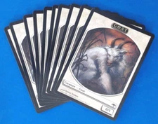 MTG (10) Goat Token - Eventide - EVE 1/7 -w72