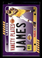 2020 Hoops #3 LeBron James  Vanity Plates   Mint+ New