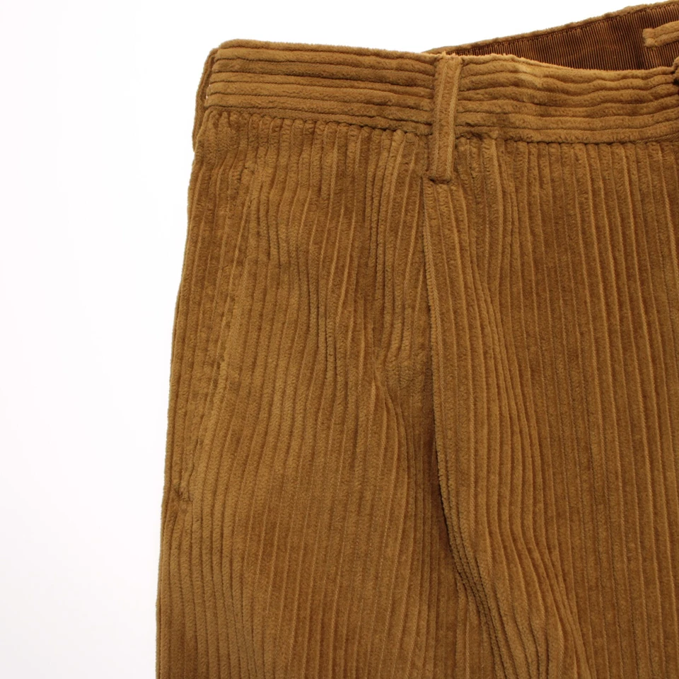 Incotex новый с Ярлыками Chinos / повседневный вельветовые брюки размер 54L (США 38) сужающийся крой в коричневый - Изображение 3 из 4