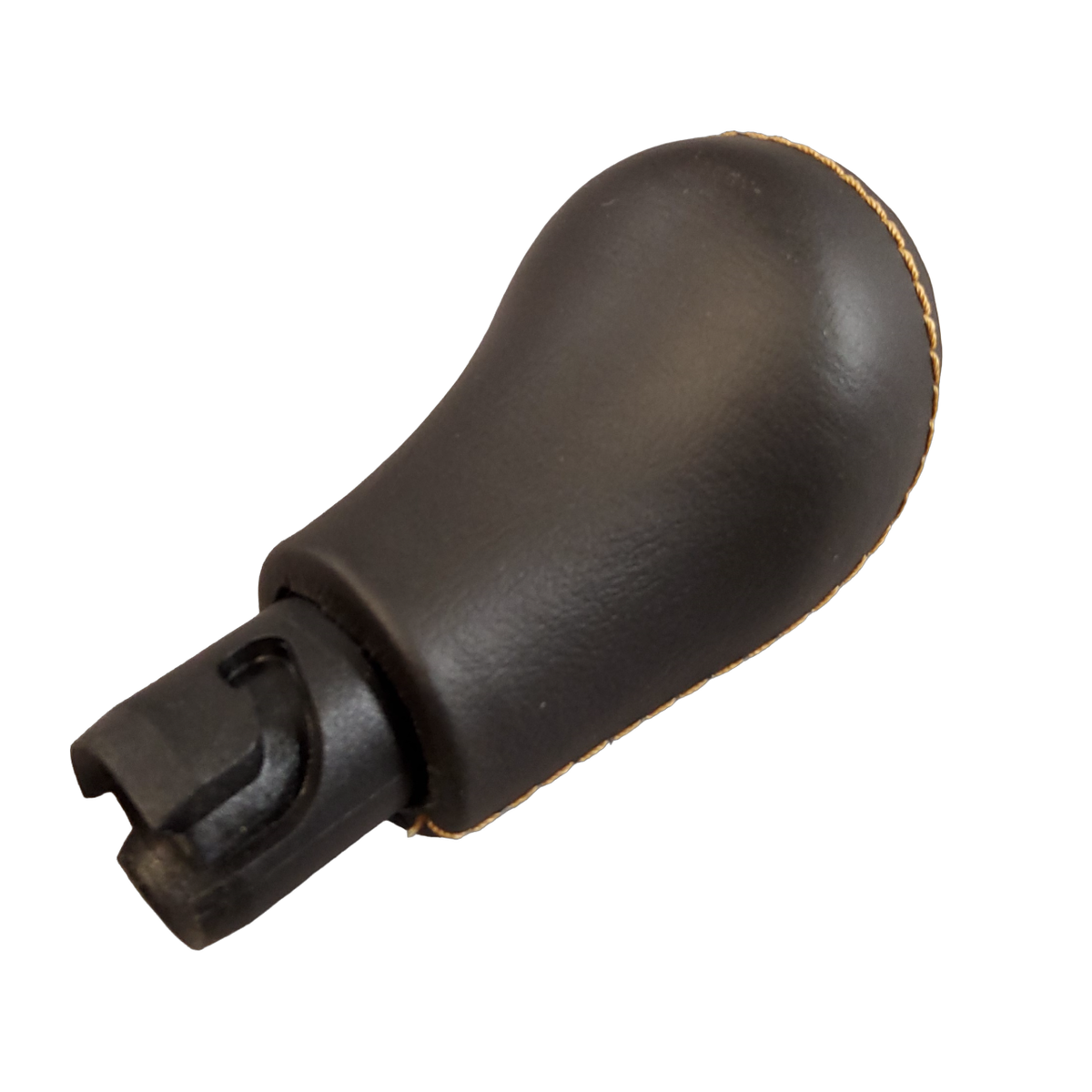 Ebony Leather Mojave Stitch 5.1 Shift Ratio Manual Knob Fits 12-15