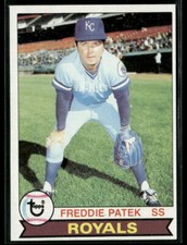 1979 Topps Freddie Patek 525 Kansas City Royals Excellent