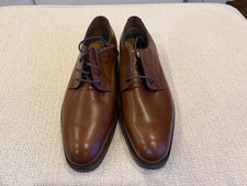 Johnston Murphy Melton Cap Toe Shoe Light Brown Retail 189 Men's Sz 9M 593752