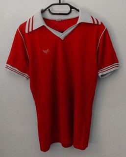 Maglia calcio Erima vintage anni 80 rossa taglia M MADE IN WEST GERMANY