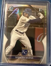 2023 Bowman Draft - Chrome Spencer Nivens #BDC-93 Refractor (RC)