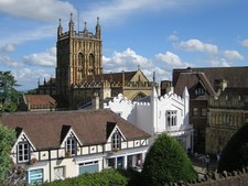 Photo A3 Malvern roof tops Great Malvern  c2015
