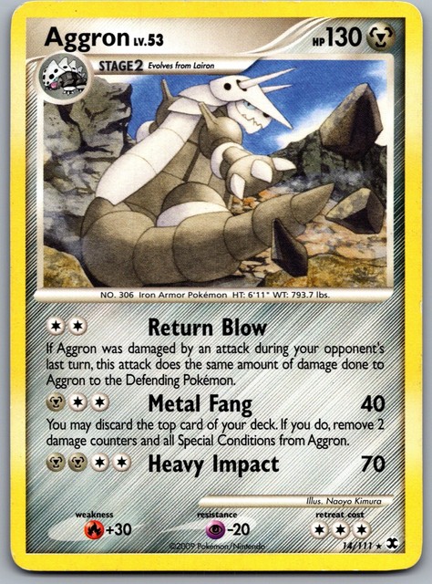 Aggron #14 (Rising Rivals (2009))