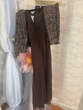 D' Albert Vintage, sz 8 formal dress and jacket, bridal, made in USA