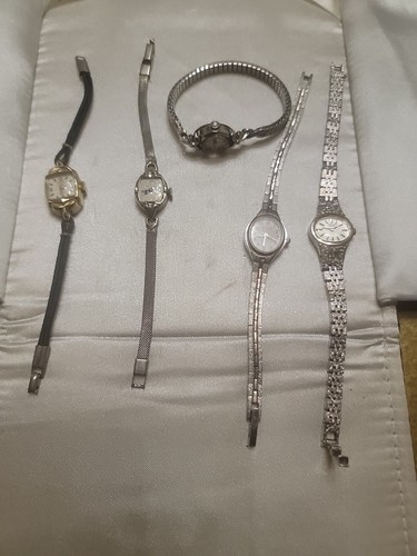 Lotto OROLOGI DA POLSO BULOVA SEIKO STANDACO LOTTO DONNA ORO 10k laminato - Foto 1 di 8
