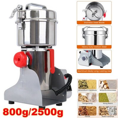 Kräutermühle Elektrische Getreidemühle Elektrisch Mühle Maschine Kräuter Grinde