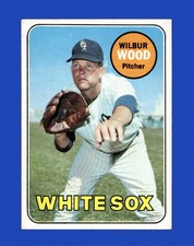 1969 Topps Set-Break #123 Wilbur Wood NR-MINT *GMCARDS*