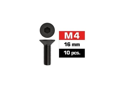 Ultimate Racing Senkkopf - Hex (Allen) - M4 x 16mm - UR161416