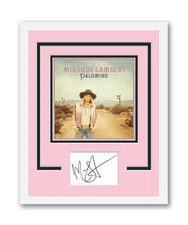 Miranda Lambert Autographed Signed 11x14 Framed Photo Palomino ACOA