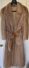 Vintage beige mink coat