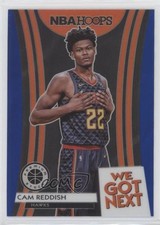 2019-20 Panini NBA Hoops Premium Stock We Got Next Blue Cam Reddish #5 fm0
