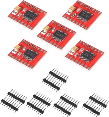 5Pcs TB6612FNG DC Motor Drive Module 1.2A Peak 3.2A DRV8833 Better Than L298N
