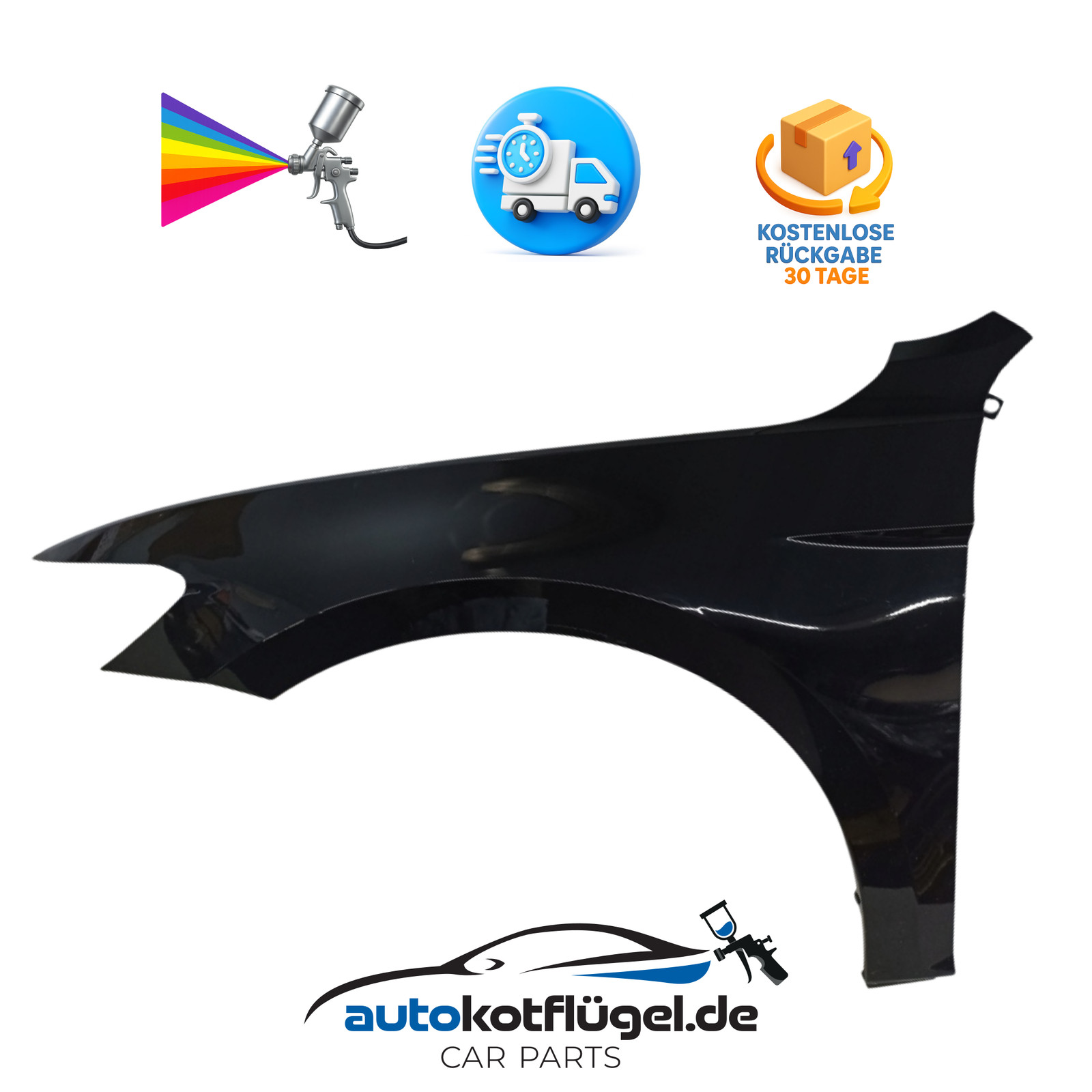 Kotflügel VW Passat B8 Links LC9X 14-23 Neu Lackiert