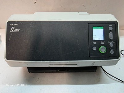 Fujitsu Ricoh FI-8170 Document Scanner Missing Document Feeder | No Power Supply