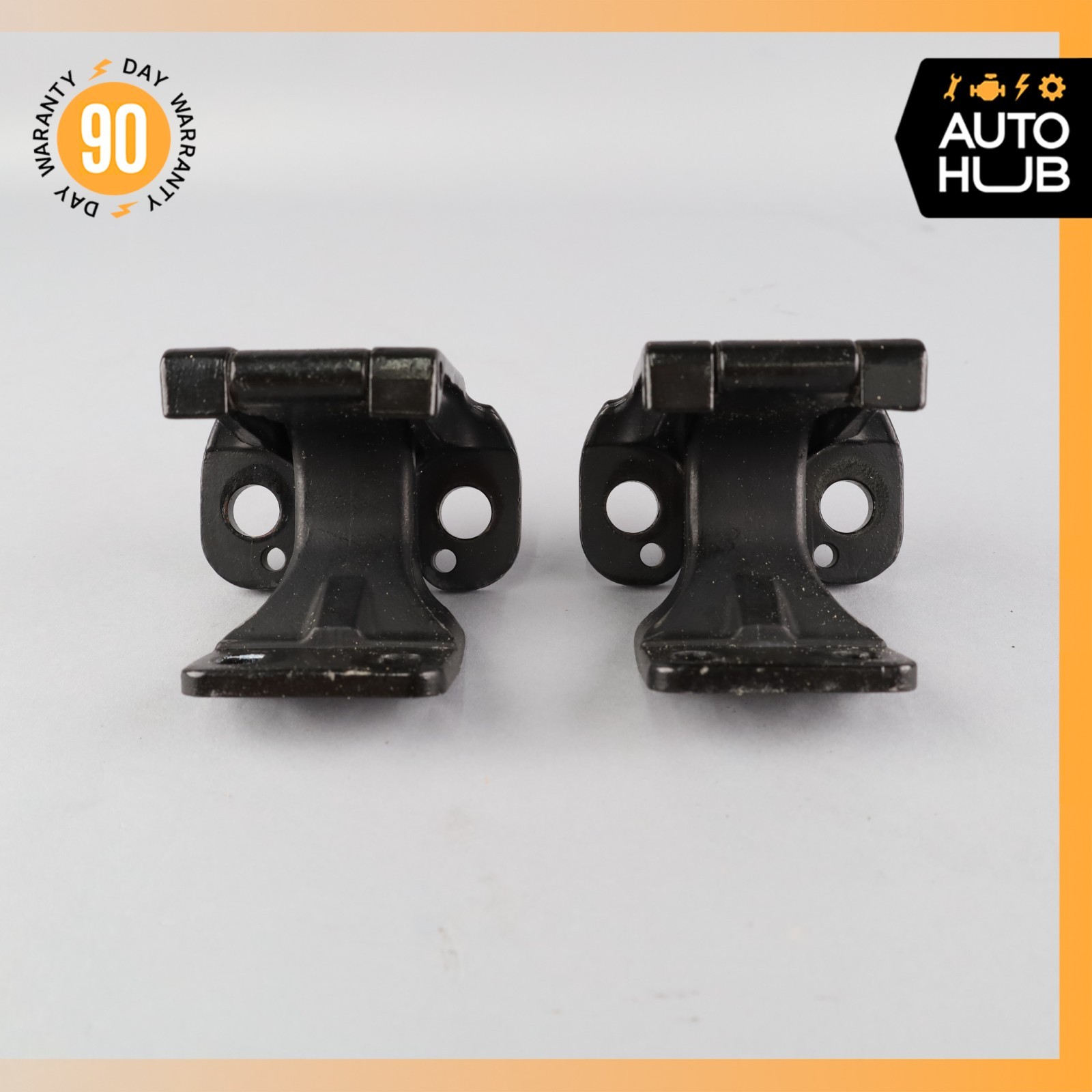 Bentley Continental GTC Right & Left Side Convertible Top Hinge Bracket Set OEM