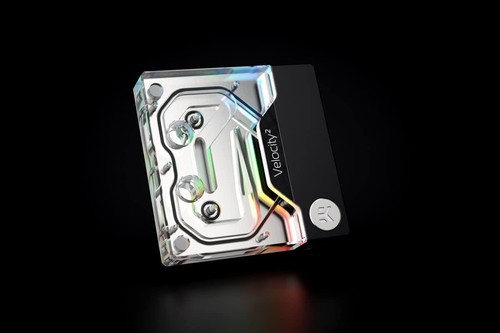 EK Water Blocks EK-Quantum Velocity² D-RGB CPU Refroidisseur d'eau - 1700, Nickel + Acr - Photo 2/2