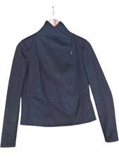 Tommy Hilfiger Indigo Blue Zip Front Jacket Women’s Size 6 Preppy  $129